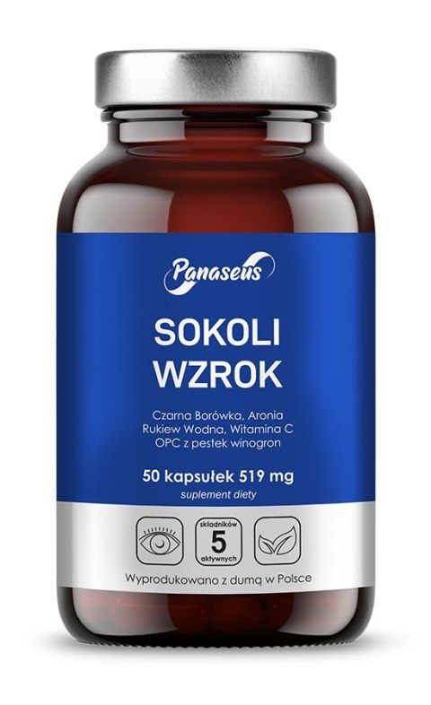 Panaseus PANASEUS Sokoli Wzrok (50 kaps.)