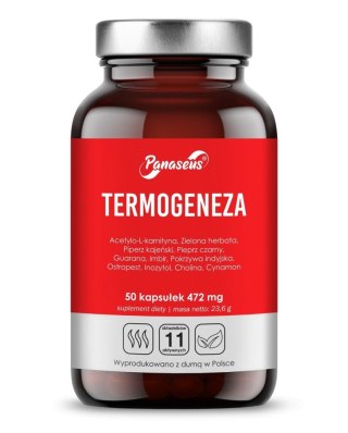 Panaseus PANASEUS Termogeneza (50 kaps.)