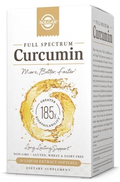 Solgar SOLGAR Curcumin Full Spectrum Vegan Form (30 kaps.)