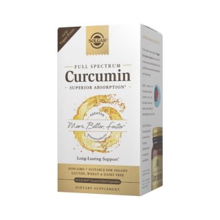 Solgar SOLGAR Curcumin Full Spectrum Vegan Form (90 kaps.)