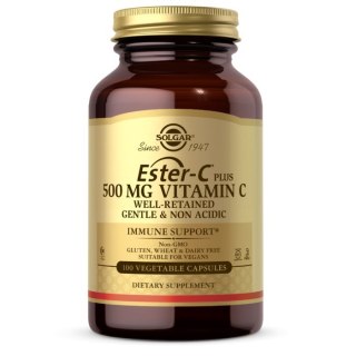Solgar SOLGAR Ester C Plus - Witamina C 500 mg (100 kaps.)