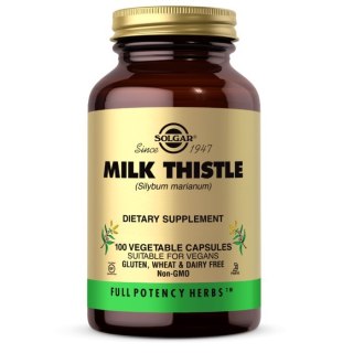 Solgar SOLGAR FP Milk Thistle - Ostropest Plamisty (100 kaps.)