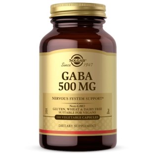 Solgar SOLGAR GABA 500 mg (100 kaps.)