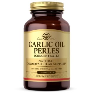 Solgar SOLGAR Garlic Oil Perles - Olej czosnkowy (250 kaps.)