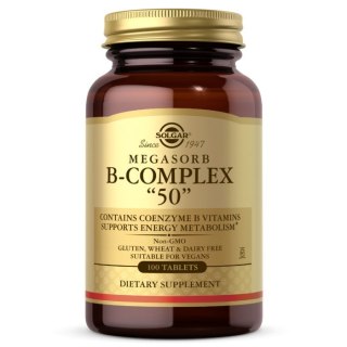Solgar SOLGAR Megasorb B-Complex 50 (100 tabl.)