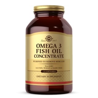 Solgar SOLGAR Omega 3 - Fish Oil Concentrate (120 kaps.)