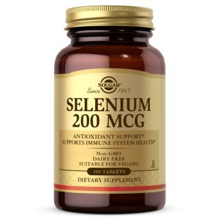 Solgar SOLGAR Selenium - Selen 200 mcg (100 tabl.)