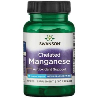 Swanson SWANSON Albion Chelat Manganu 10 mg (180 kaps.)