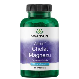 Swanson SWANSON Albion Magnesium Glycinate 133 mg (90 kaps.)