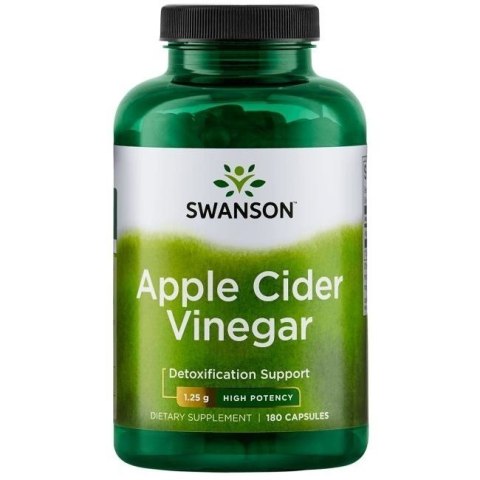 Swanson SWANSON Apple Cider Vinegar 625 mg (180 kaps.)