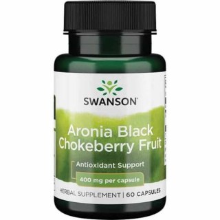 Swanson SWANSON Aronia Black Chokeberry Fruit (60 kaps.)