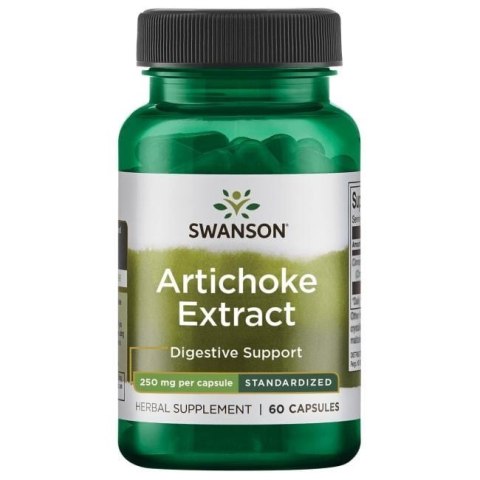 Swanson SWANSON Artichoke Extract - Karczoch 250 mg (60 kaps.)