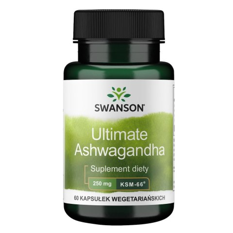 Swanson SWANSON Ashwagandha KSM-66 250 mg (60 kaps.)