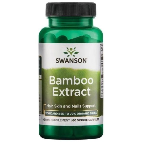 Swanson SWANSON Bamboo Extrakt 300 mg (60 kaps.)