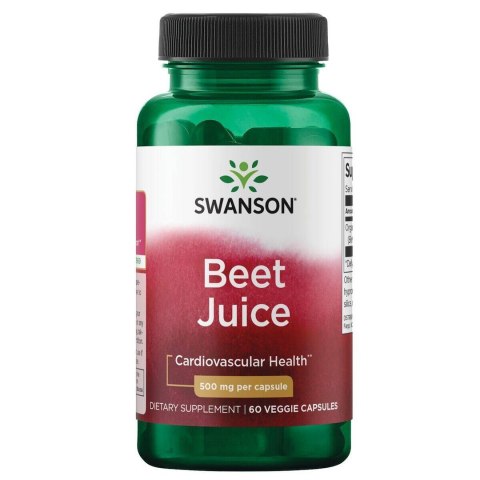 Swanson SWANSON Beet Juice - Sok z buraków (60 kaps.)