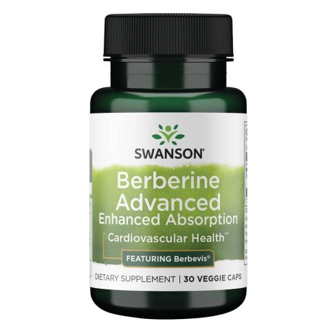 Swanson SWANSON Berberine Advanced - Berberyna (30 kaps.)