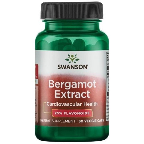 Swanson SWANSON Bergamot Extract 500 mg (30 kaps.)