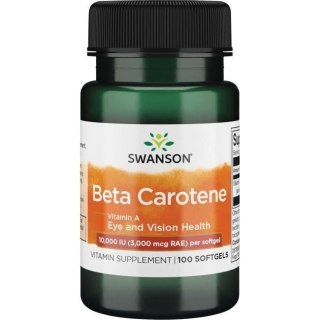 Swanson SWANSON Beta Carotene (100 kaps.)
