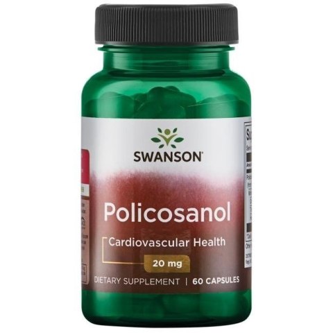Swanson SWANSON BioCosanol - Polikosanol 20 mg (60 kaps.)