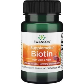 Swanson SWANSON Biotyna (60 tabl. do ssania)