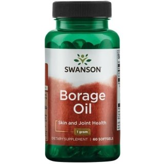 Swanson SWANSON Borage Oil (60 kaps.)