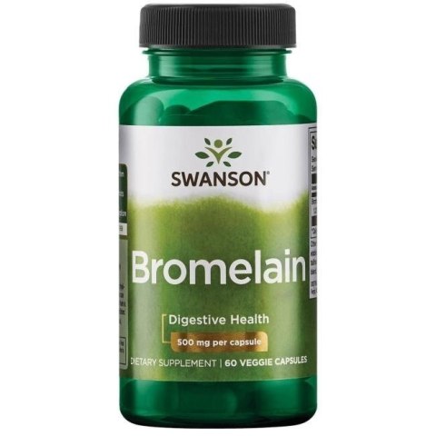Swanson SWANSON Bromelina maksymalna moc (60 kaps.)