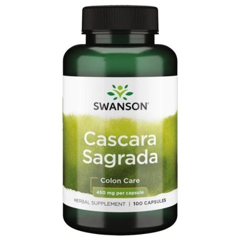 Swanson SWANSON Cascara Sagrada 450 mg (100 kaps.)