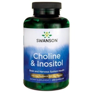 Swanson SWANSON Cholina + Inozytol (250 kaps.)