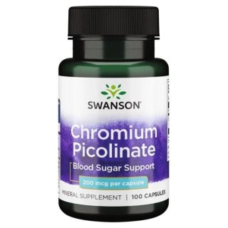 Swanson SWANSON Chromium Picolinate 200 mcg (100 kaps.)