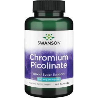Swanson SWANSON Chromium Picolinate 200 mcg (200 kaps.)