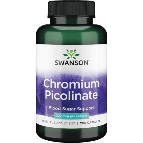 Swanson SWANSON Chromium Picolinate 200 mcg (200 kaps.)
