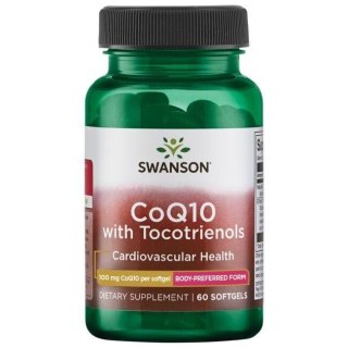 Swanson SWANSON CoQ10 100 mg with Tocotrienols 10 mg (60 kaps.)
