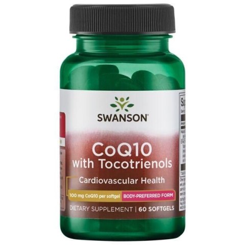 Swanson SWANSON CoQ10 100 mg with Tocotrienols 10 mg (60 kaps.)