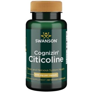 Swanson SWANSON Cognizin Citicoline 500 mg (60 kaps.)