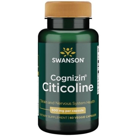 Swanson SWANSON Cognizin Citicoline 500 mg (60 kaps.)