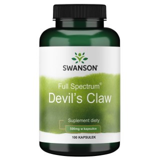 Swanson SWANSON Devil's claw 500 mg (100 kaps.)