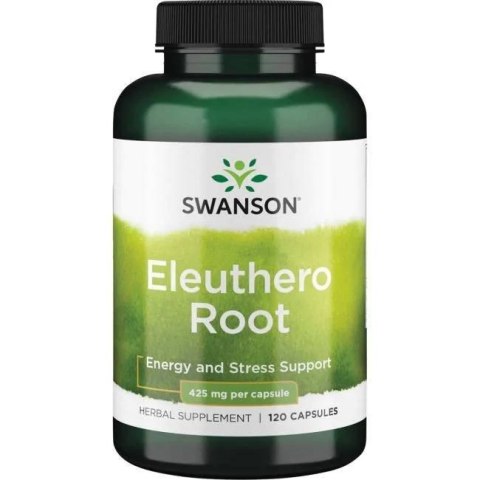 Swanson SWANSON Eleuthero Root 425 mg (120 kaps.)