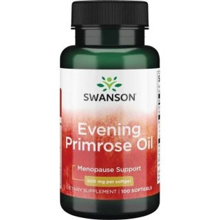 Swanson SWANSON Evening Primrose Oil - Olej z wiesiołka 500 mg (100 kaps.)