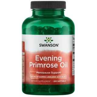 Swanson SWANSON Evening Primrose Oil - Olej z wiesiołka 500 mg (250 kaps.)