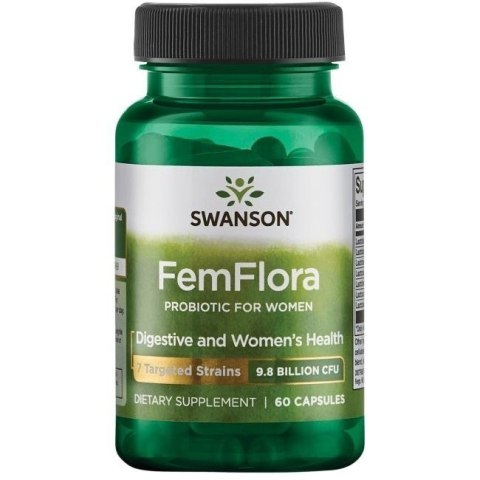 Swanson SWANSON Femflora (60 kaps.)