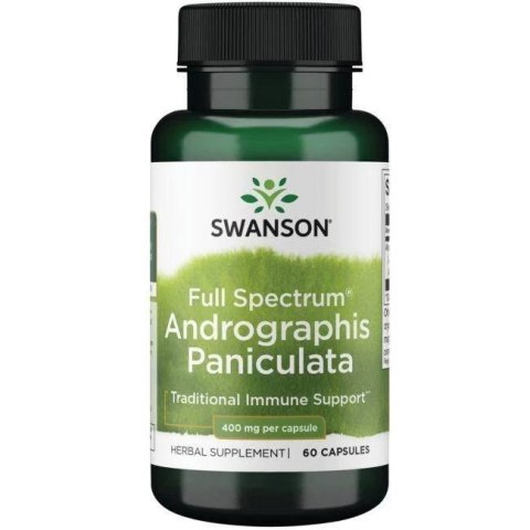 Swanson SWANSON Full Spectrum Andrographis Paniculata 400 mg (60 kaps.)