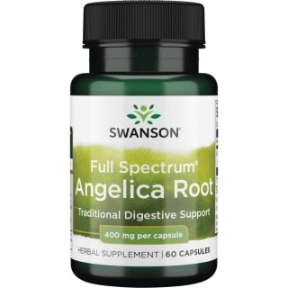 Swanson SWANSON Full Spectrum Angelica 400 mg (60 kaps.)
