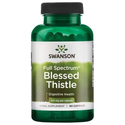 Swanson SWANSON Full Spectrum Blessed Thistle 400 mg (90 kaps.)