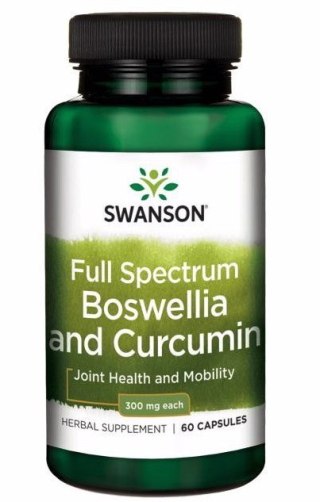 Swanson SWANSON Full Spectrum Boswellia and Curcumin (60 kaps.)