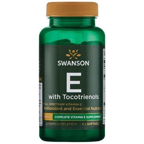 Swanson SWANSON Full Spectrum E z tokotrienolami (60 kaps.)