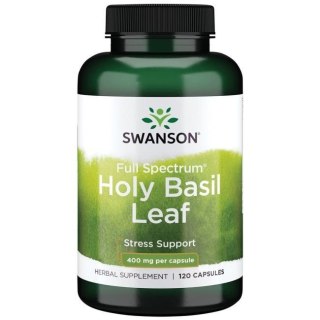 Swanson SWANSON Full Spectrum Holy Basil 400 mg (120 kaps.)