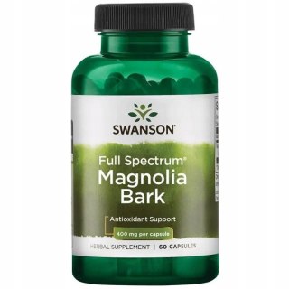 Swanson SWANSON Full Spectrum Magnolia Bark (60 kaps.)