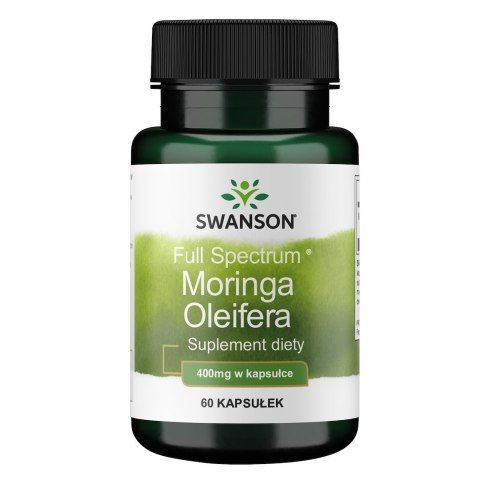 Swanson SWANSON Full Spectrum Moringa Oleifera 400 mg (60 kaps.)