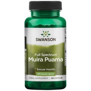 Swanson SWANSON Full Spectrum Muira Puama 400 mg (90 kaps.)