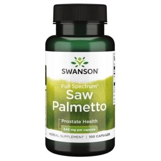 Swanson SWANSON Full Spectrum Saw Palmetto 540 mg (100 kaps.)